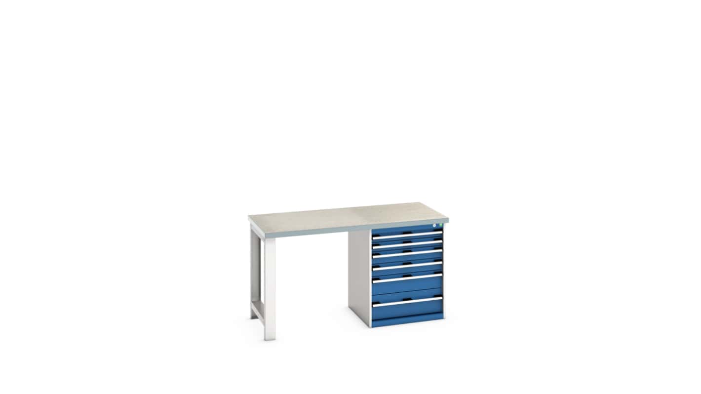Bott 41003141.11V Sheet Steel Workbench, 840mm x 750mm x 1500mm