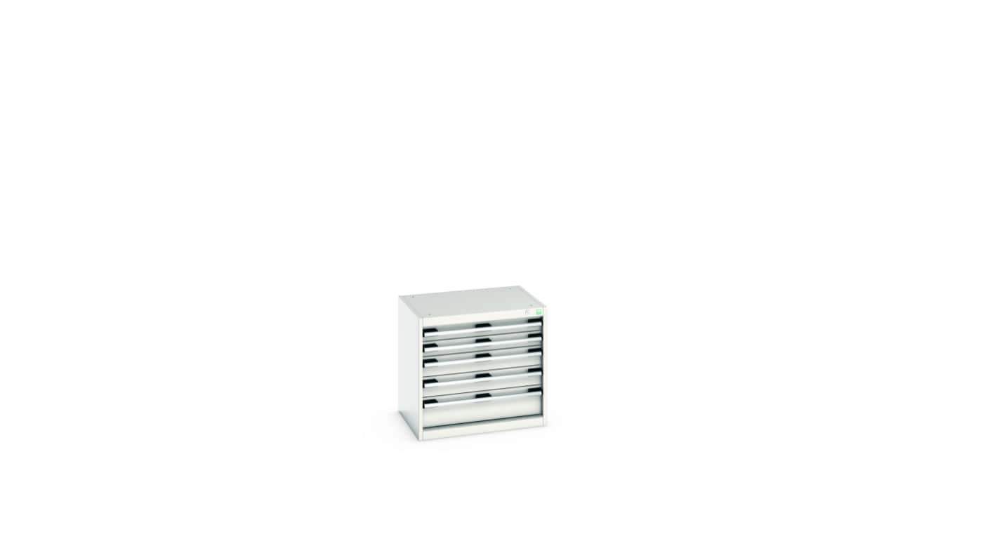 Bott 5 Cabinet, Steel, 600mm x 525mm x 650mm, Light Grey
