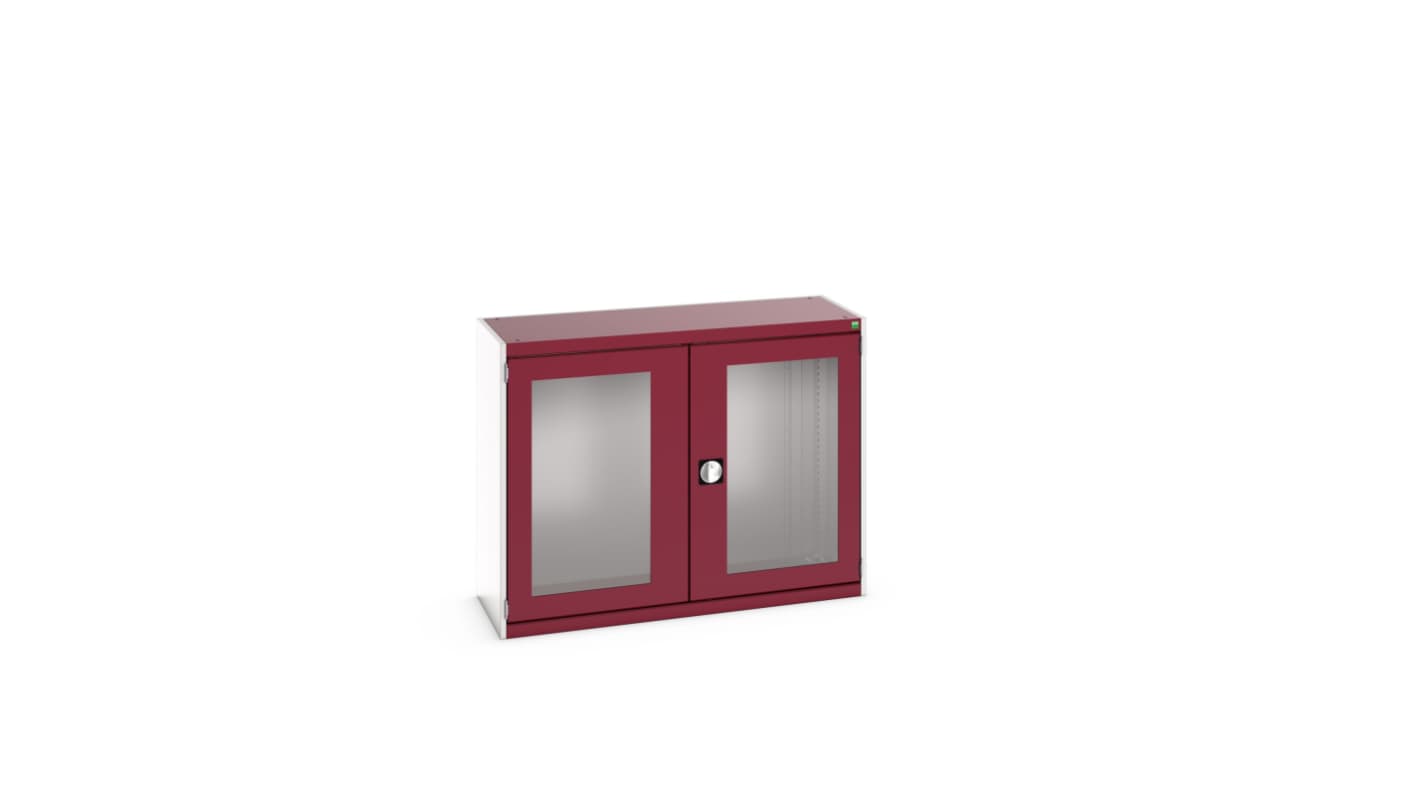 Bott 2 Door Steel Floor Standing Cupboard, 1300 x 525 x 1000mm