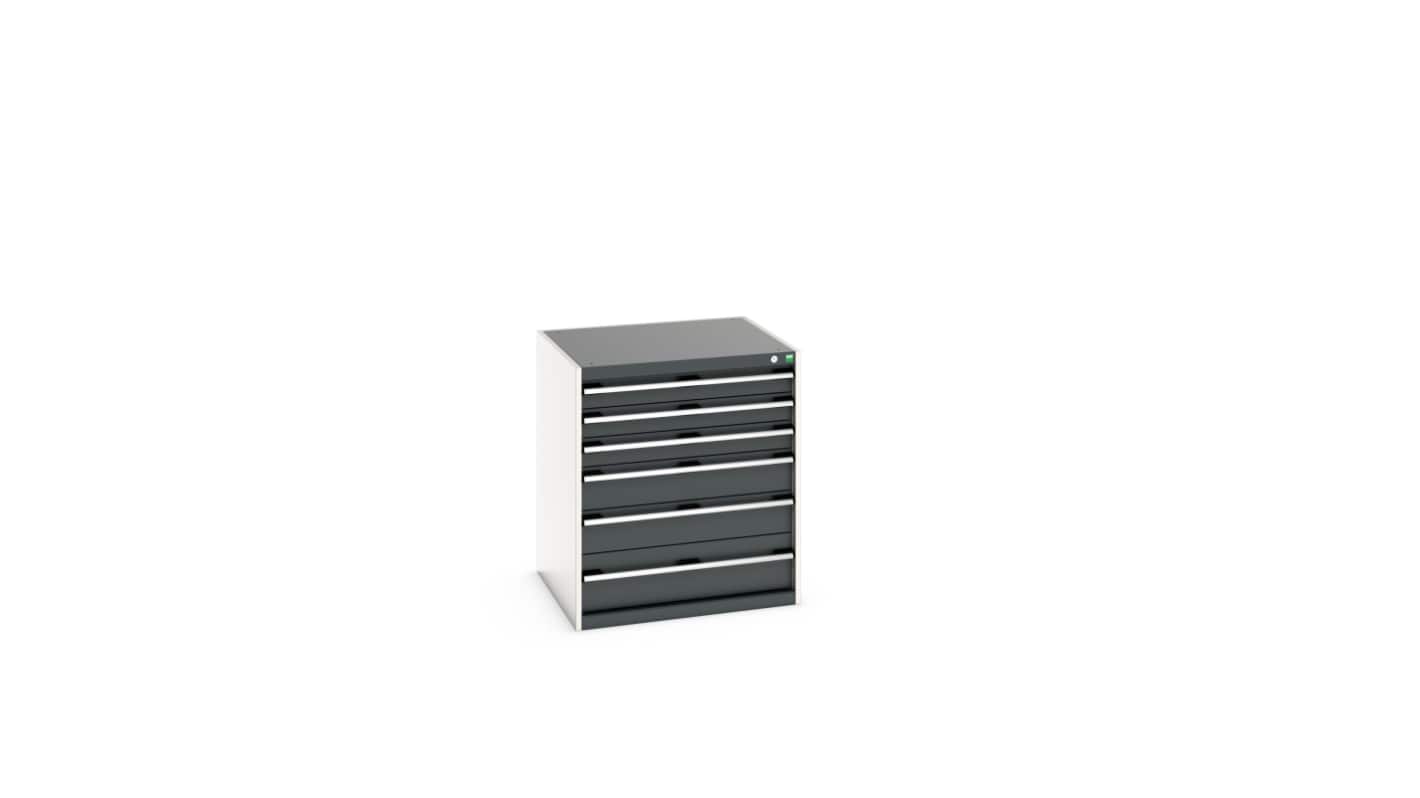 Bott 6 Cabinet, Steel, 900mm x 750mm x 800mm, Grey