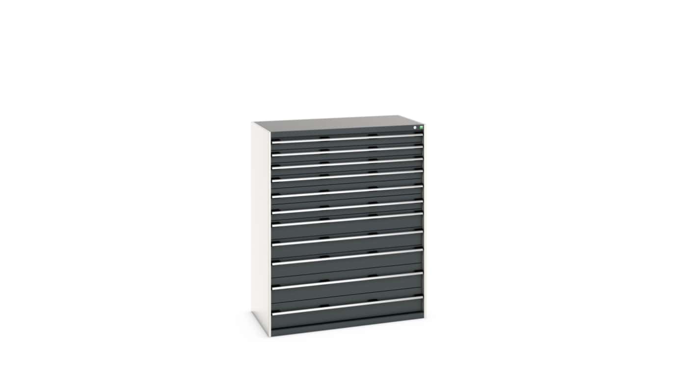 Bott 11 Cabinet, Steel, 1600mm x 750mm x 1300mm, Grey