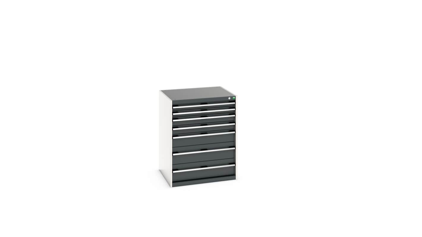 Bott 7 Cabinet, Steel, 1000mm x 750mm x 800mm, Grey