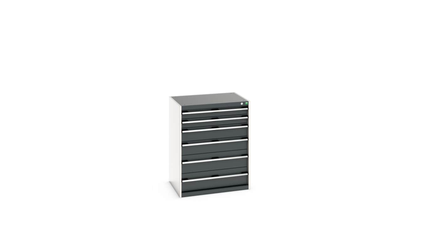 Bott 6 Cabinet, Steel, 1000mm x 650mm x 800mm, Grey