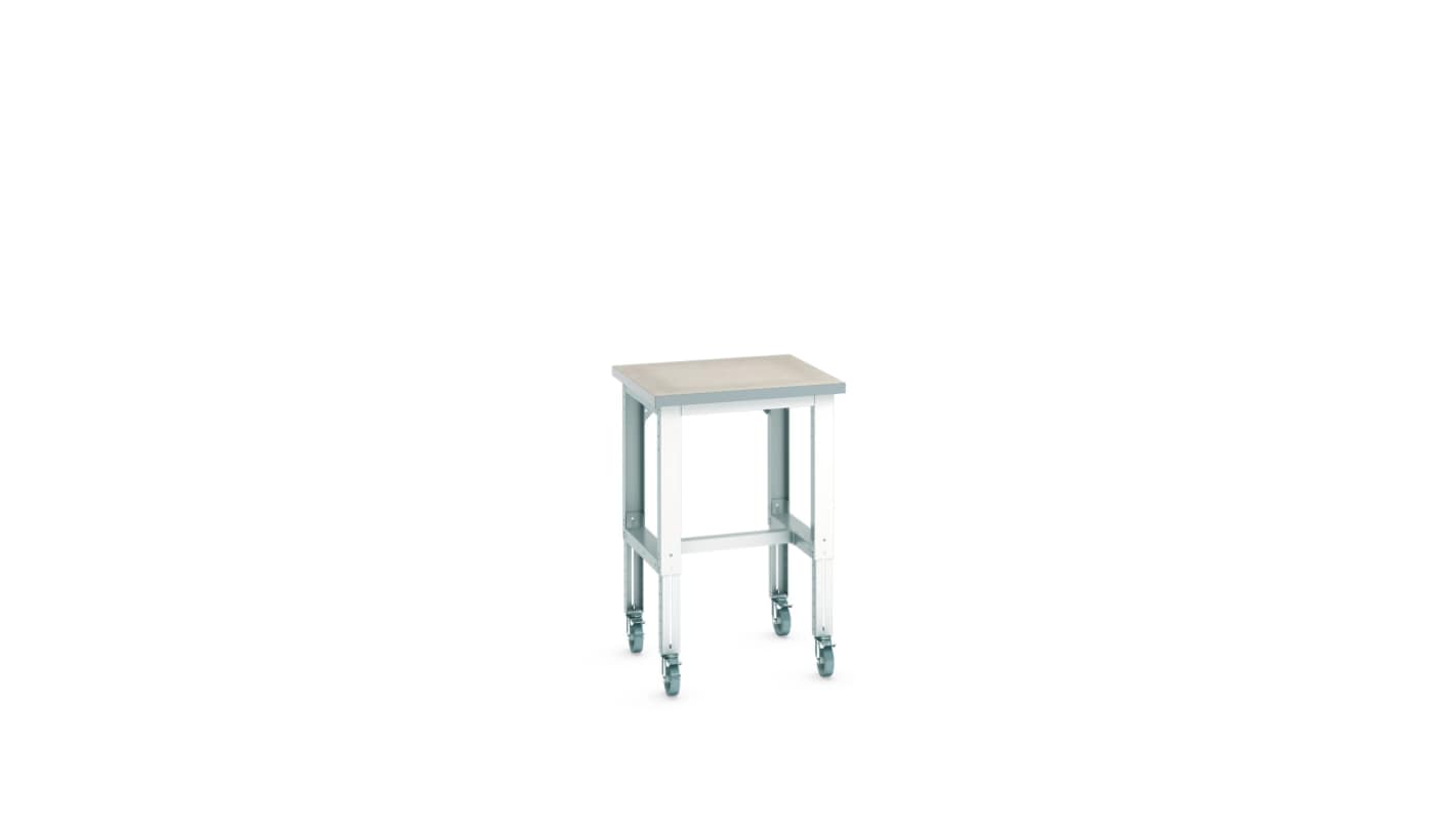 Bott 41003267.16V Portable Sheet Steel Workbench, Adjustable Height, 840 → 1140mm x 750mm x 750mm