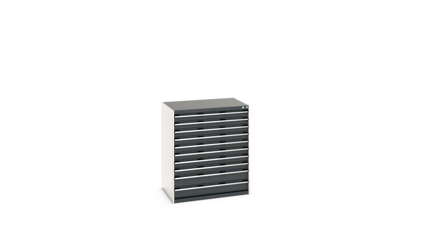 Bott 10 Cabinet, Steel, 1200mm x 750mm x 1050mm, Grey