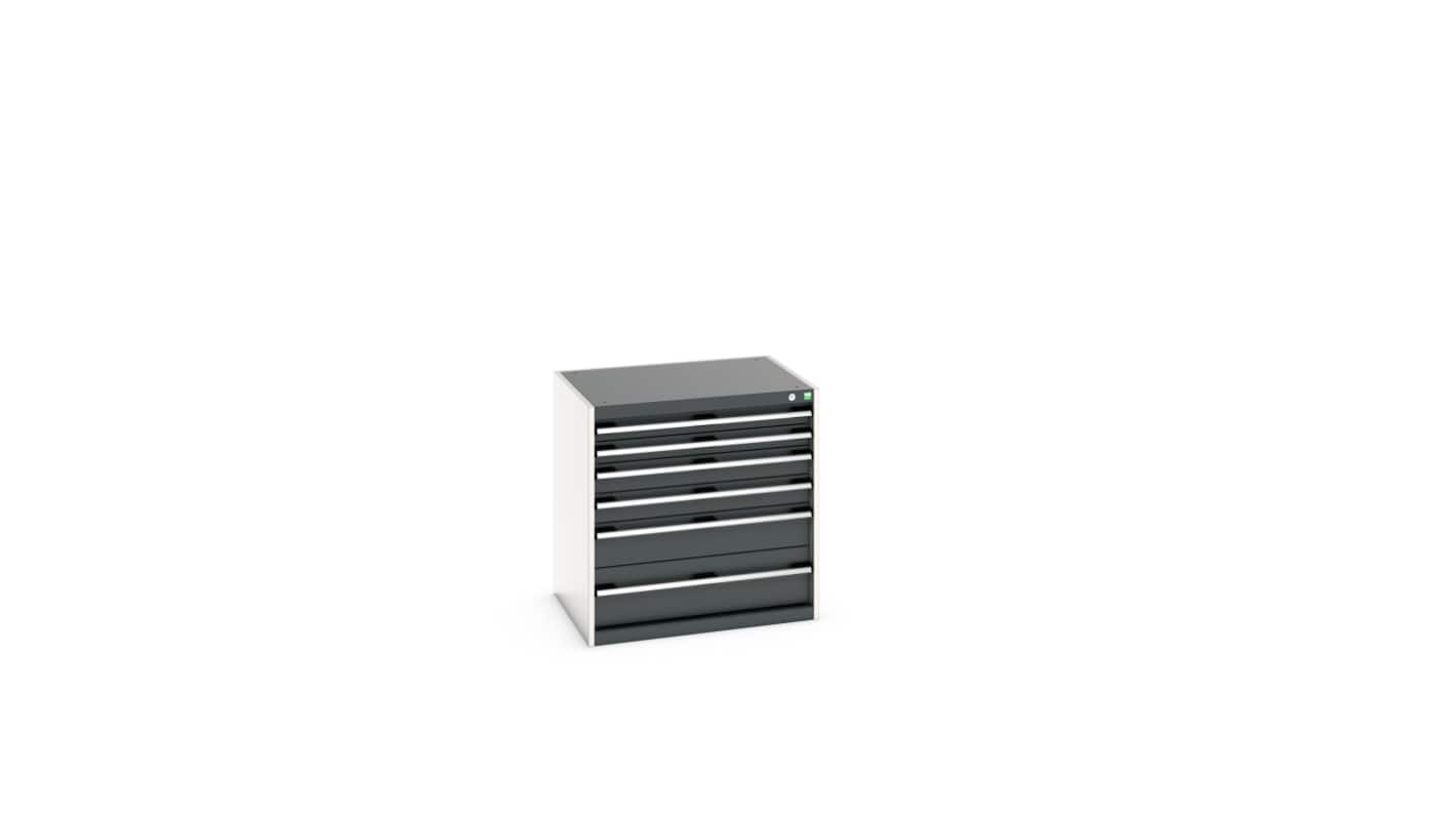 Bott 6 Cabinet, Steel, 800mm x 650mm x 800mm, Grey