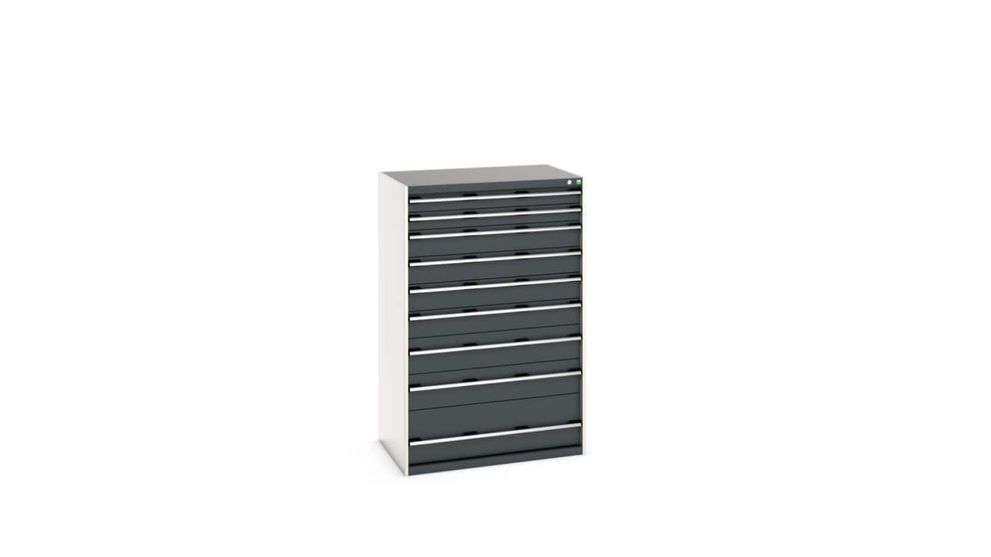 Bott 9 Cabinet, Steel, 1600mm x 750mm x 1050mm, Grey