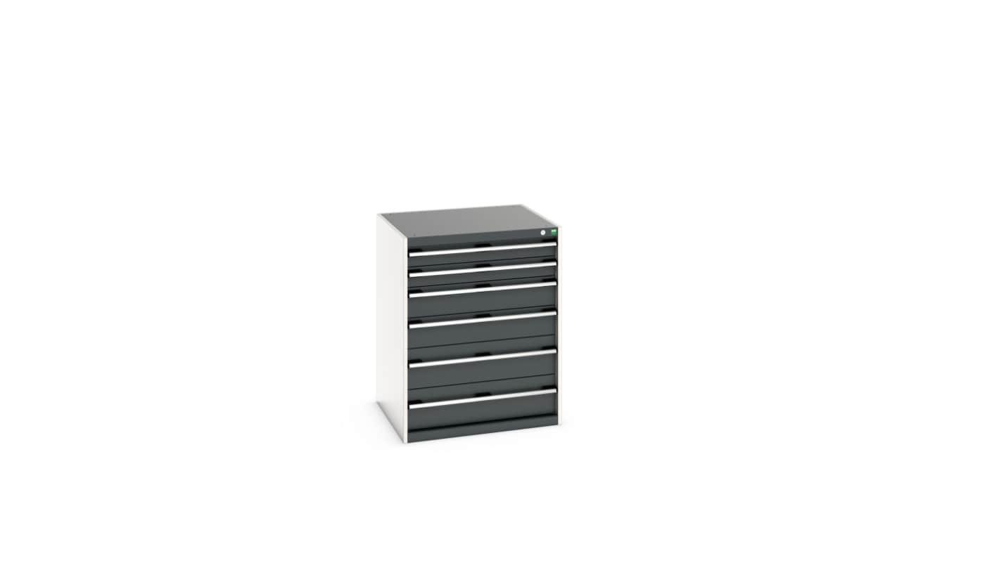 Bott 6 Cabinet, Steel, 1000mm x 750mm x 800mm, Grey