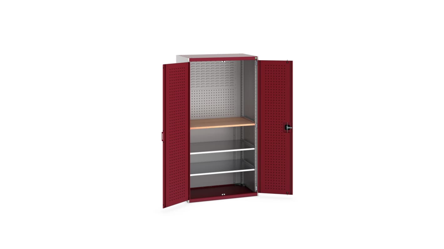 Bott 2 Door Sheet Steel Floor Standing Cupboard, 1300 X 650 X 2000mm