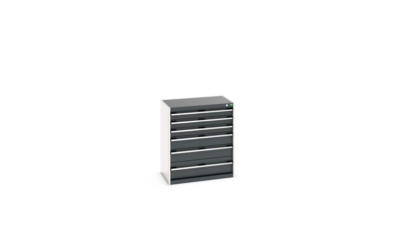 Bott 6 Cabinet, Steel, 900mm x 525mm x 800mm, Grey