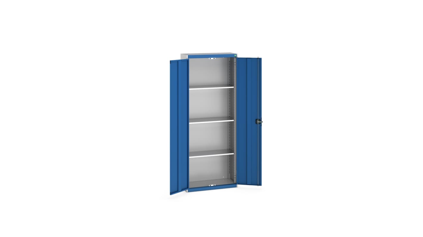 Bott 2 Door Sheet Steel Floor Standing Cupboard, 800 X 325 X 2000mm