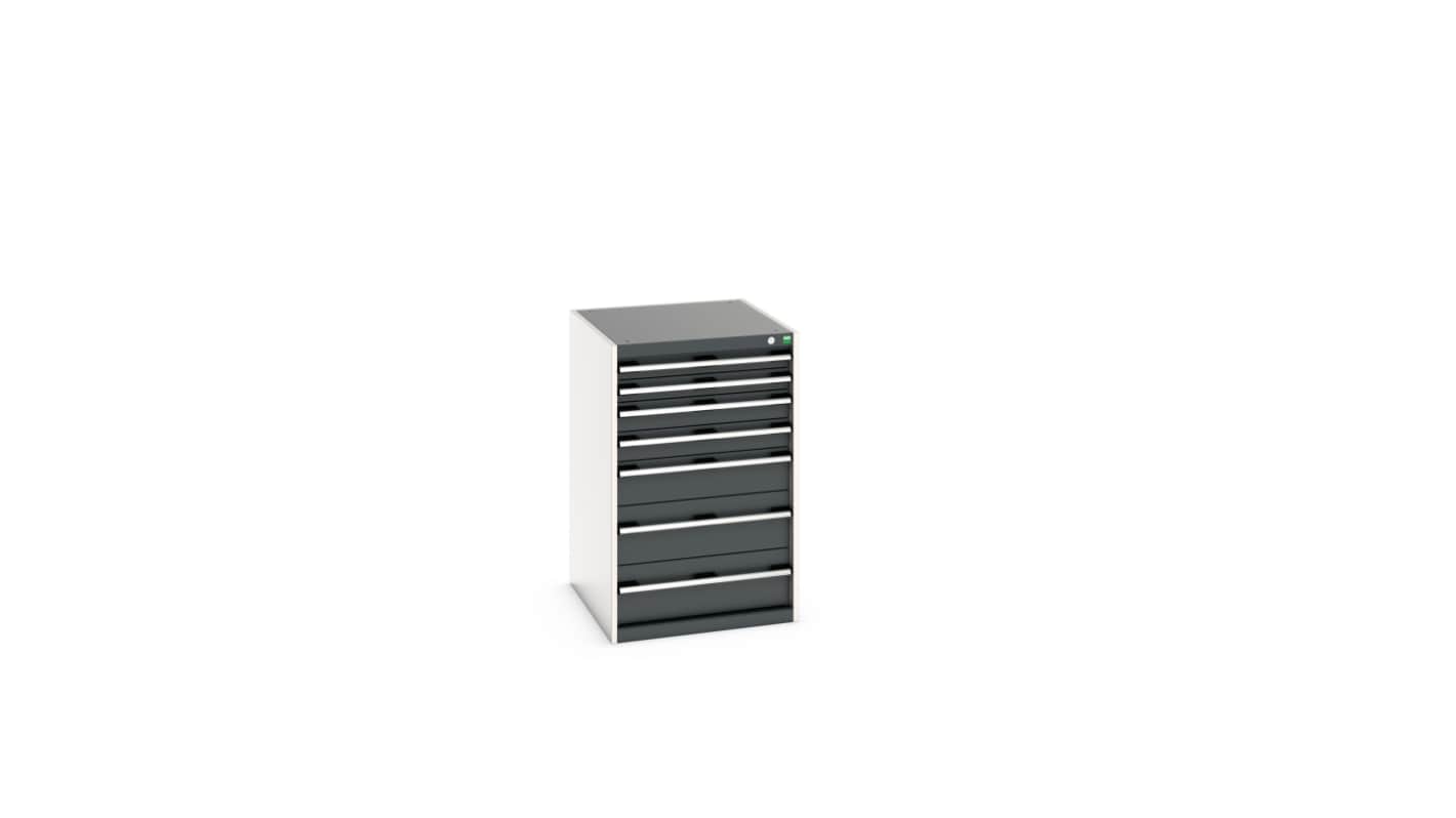 Bott 7 Cabinet, Steel, 1000mm x 750mm x 650mm, Grey