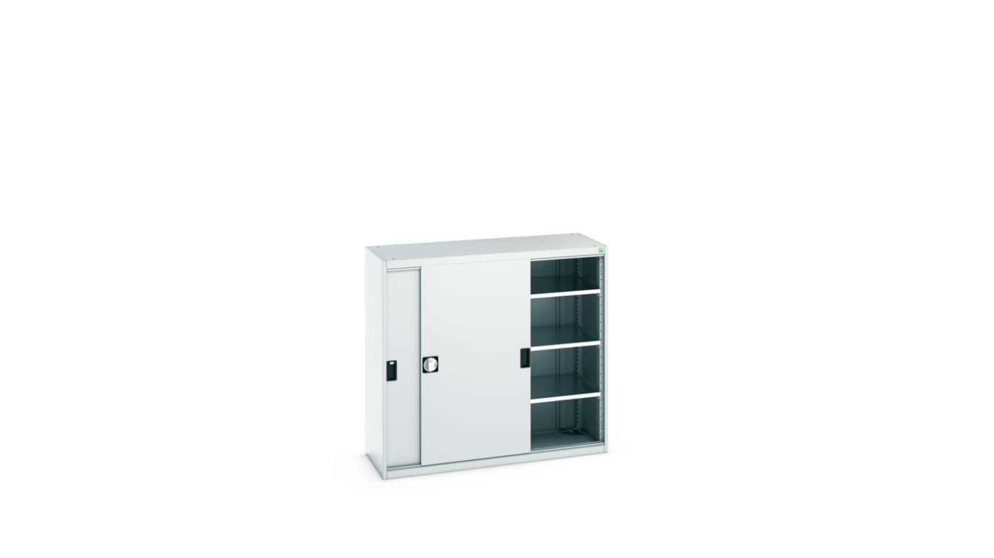 Bott 2 Door Sheet Steel Floor Standing Cupboard, 1300 X 525 X 1200mm