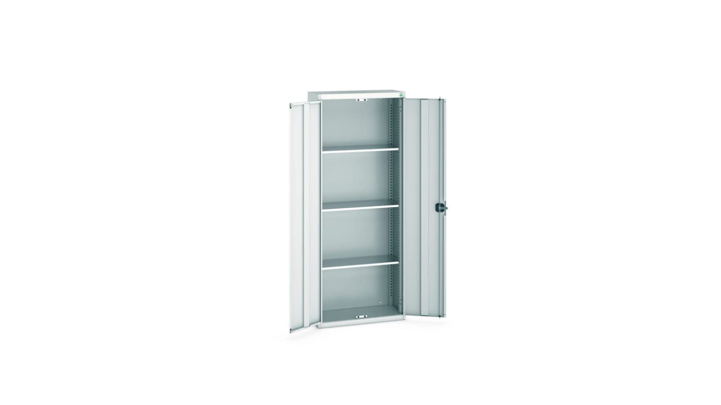 Bott 2 Door Sheet Steel Floor Standing Cupboard, 800 X 325 X 2000mm