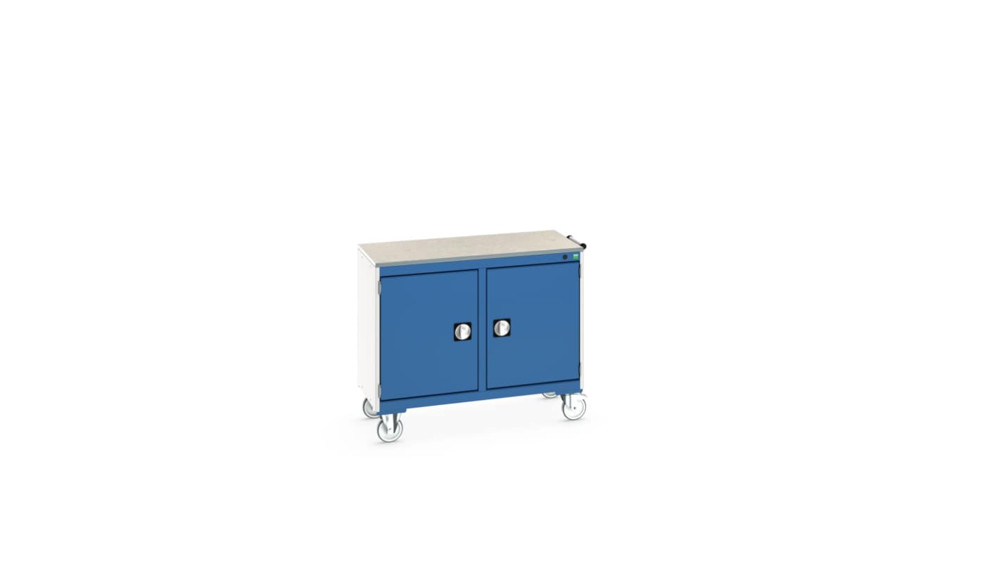 Bott 2 Door Sheet Steel Floor Standing Storage Cabinet, 1050 X 525 X 890mm