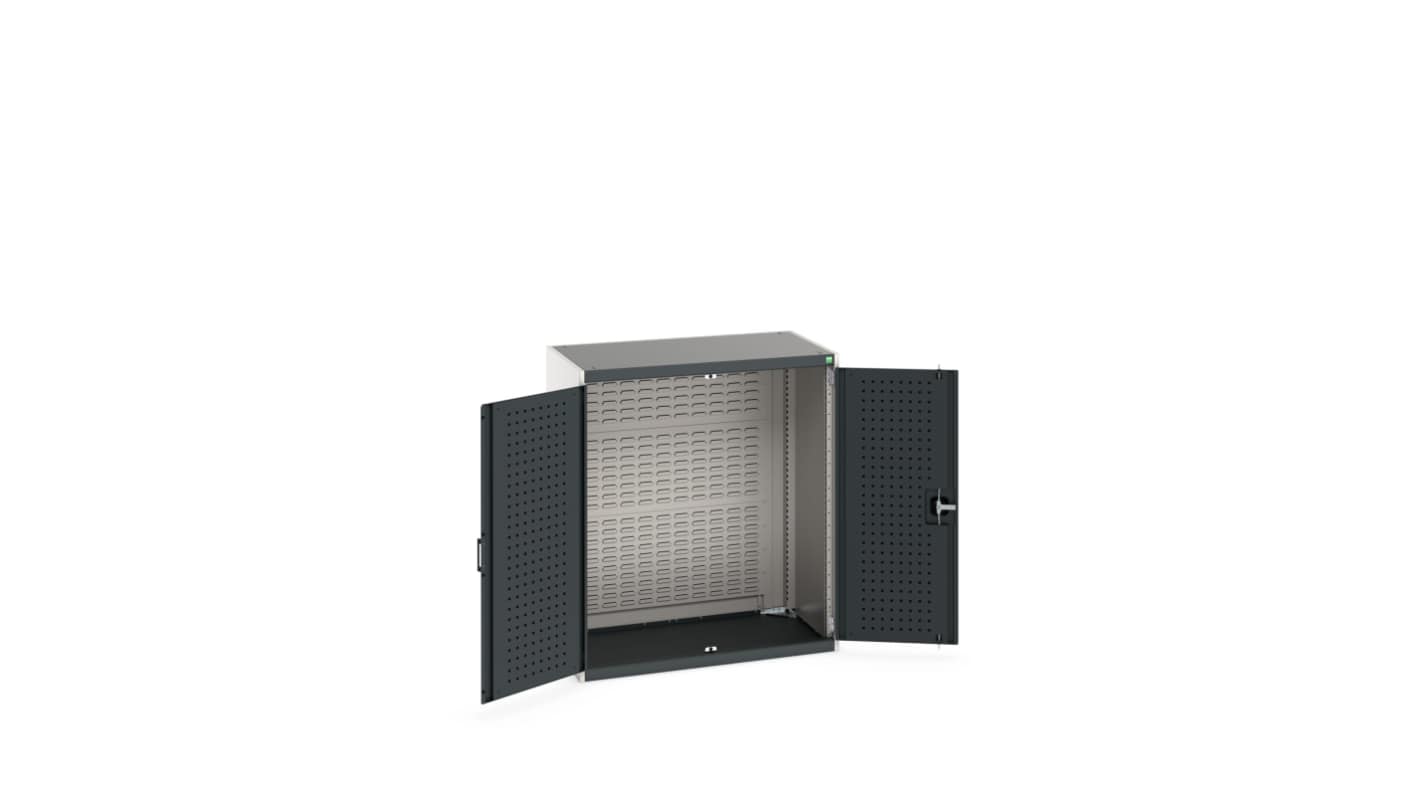 Bott 2 Door Sheet Steel Floor Standing Cupboard, 1050 X 650 X 1200mm
