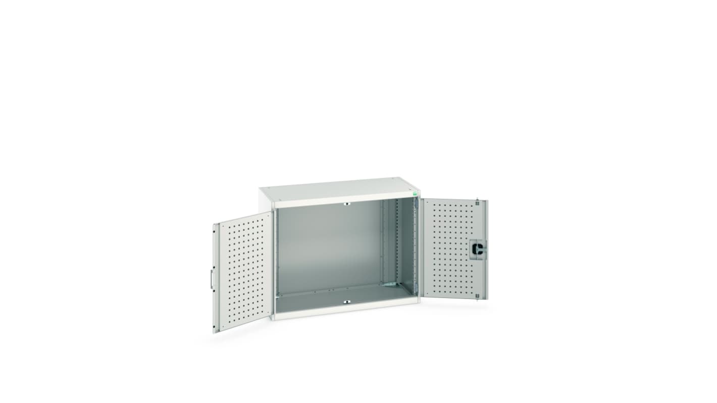 Bott 2 Door Sheet Steel Floor Standing Cupboard, 1050 X 525 X 800mm