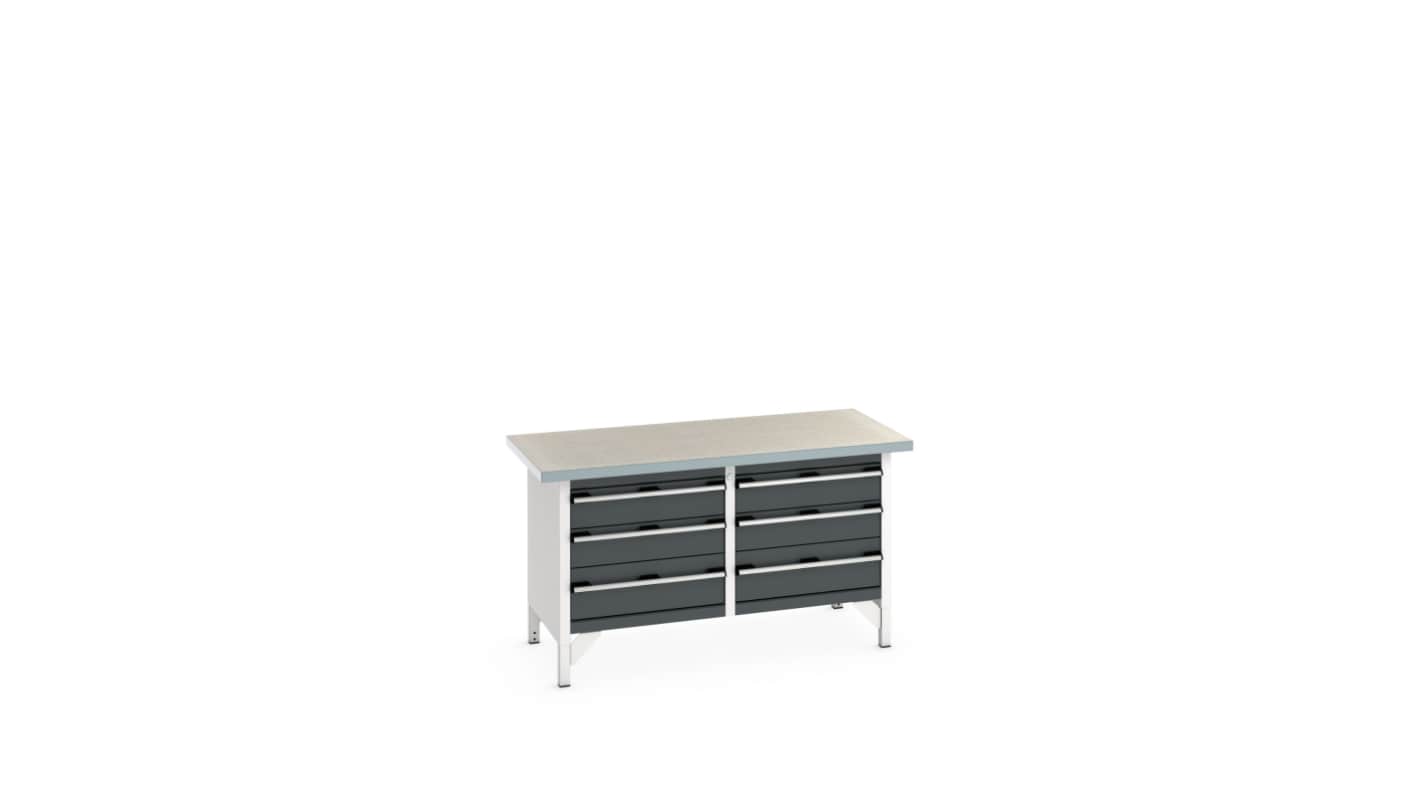 Bott 41002033.19V Sheet Steel Workbench, 840mm x 750mm x 1500mm