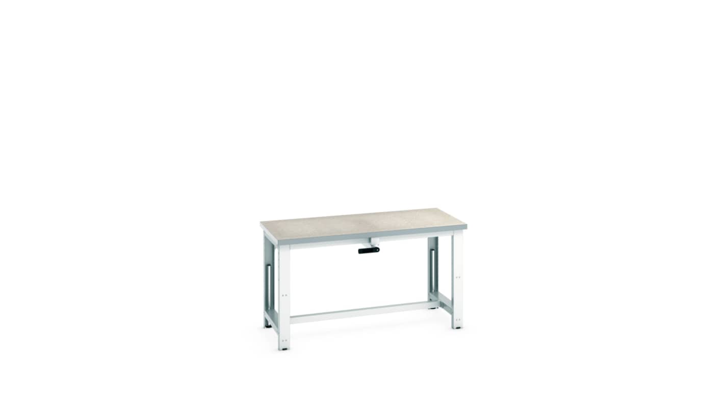 Bott 41003575.16 Sheet Steel Workbench, Adjustable Height, 840 → 1140mm x 750mm x 1500mm