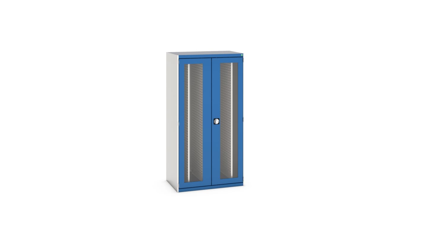 Bott 2 Door Sheet Steel Floor Standing Cupboard, 1050 X 650 X 2000mm