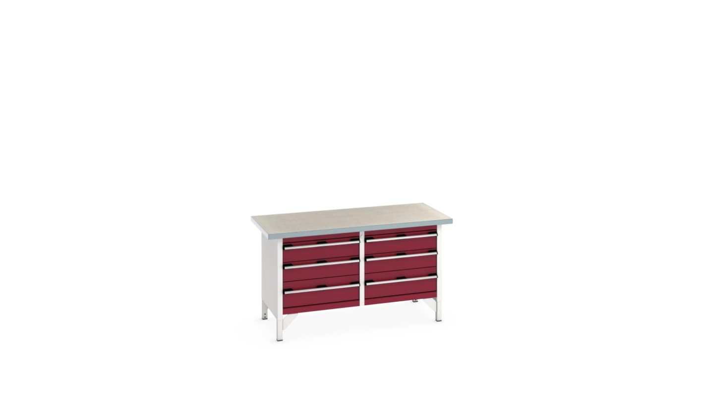 Bott 41002033.24V Sheet Steel Workbench, 840mm x 750mm x 1500mm
