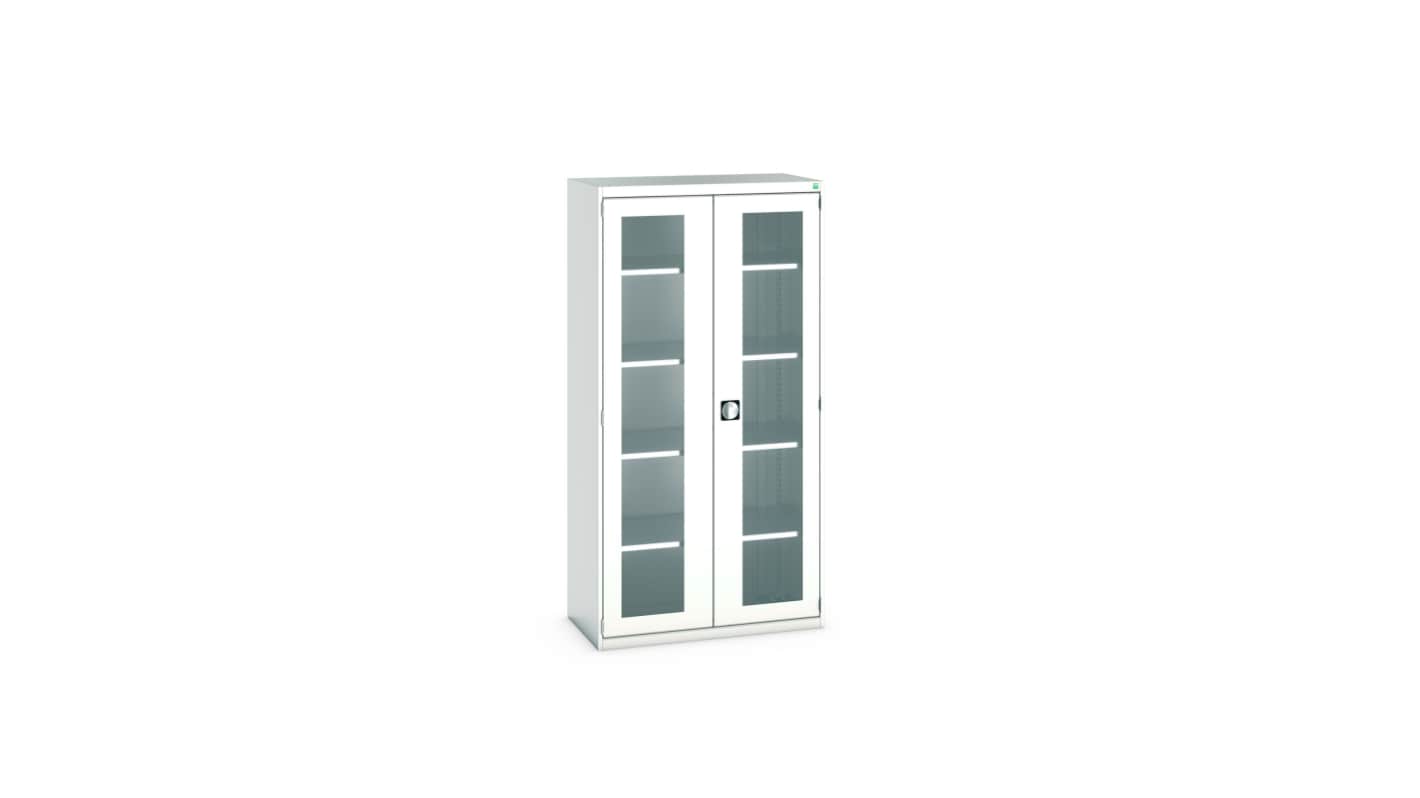 Bott 2 Door Sheet Steel Floor Standing Cupboard, 1050 X 525 X 2000mm
