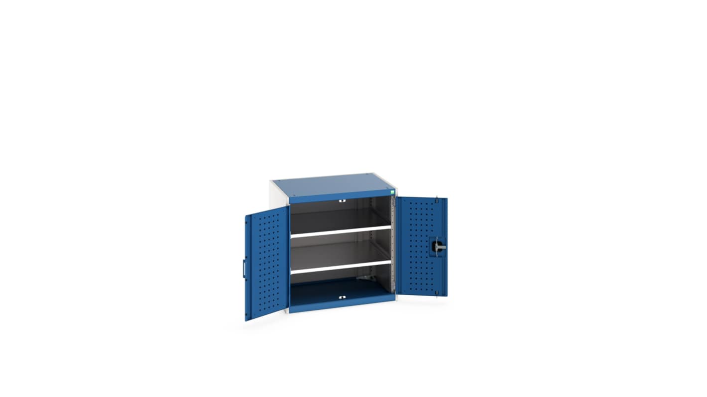 Bott 2 Door Sheet Steel Floor Standing Cupboard, 800 X 650 X 800mm