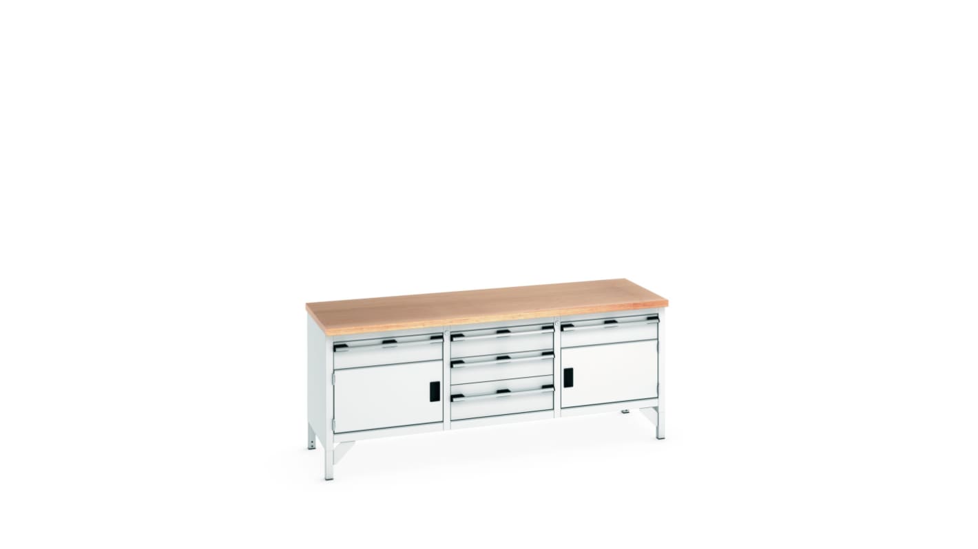 Bott 41002064.16V Sheet Steel Workbench, 840mm x 750mm x 2000mm