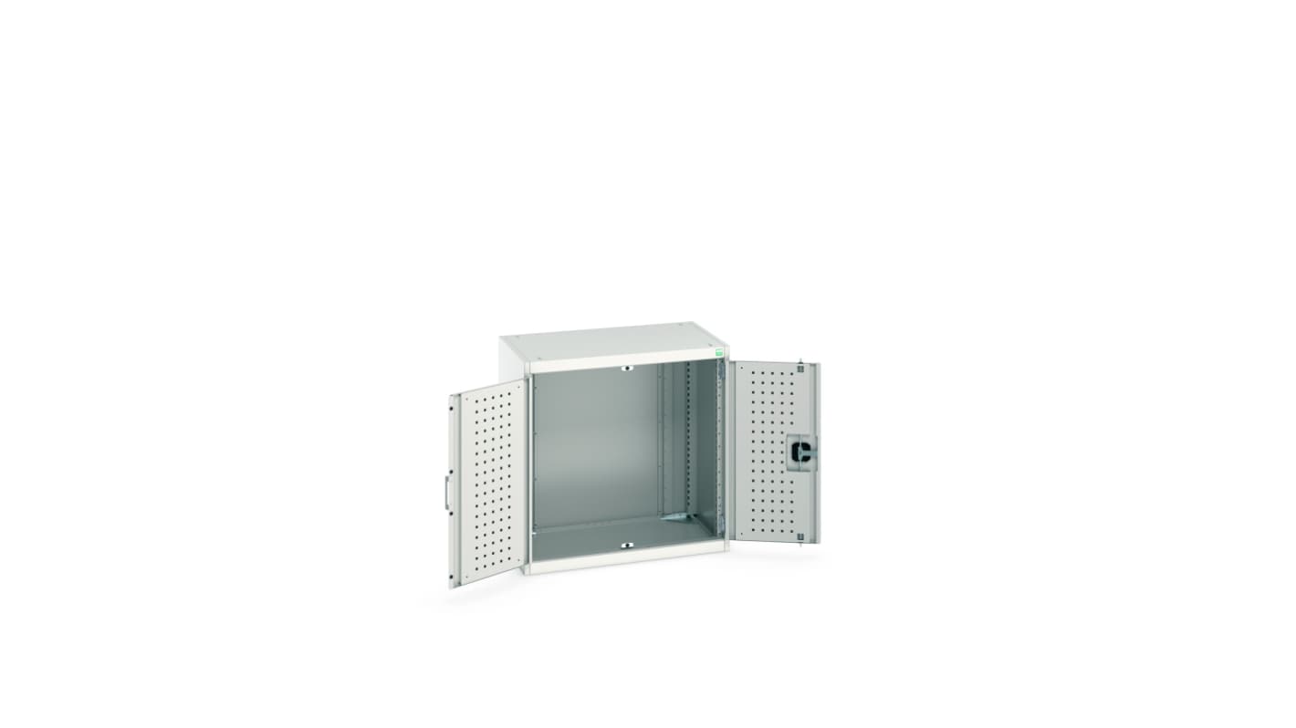Bott 2 Door Sheet Steel Floor Standing Cupboard, 800 X 525 X 800mm