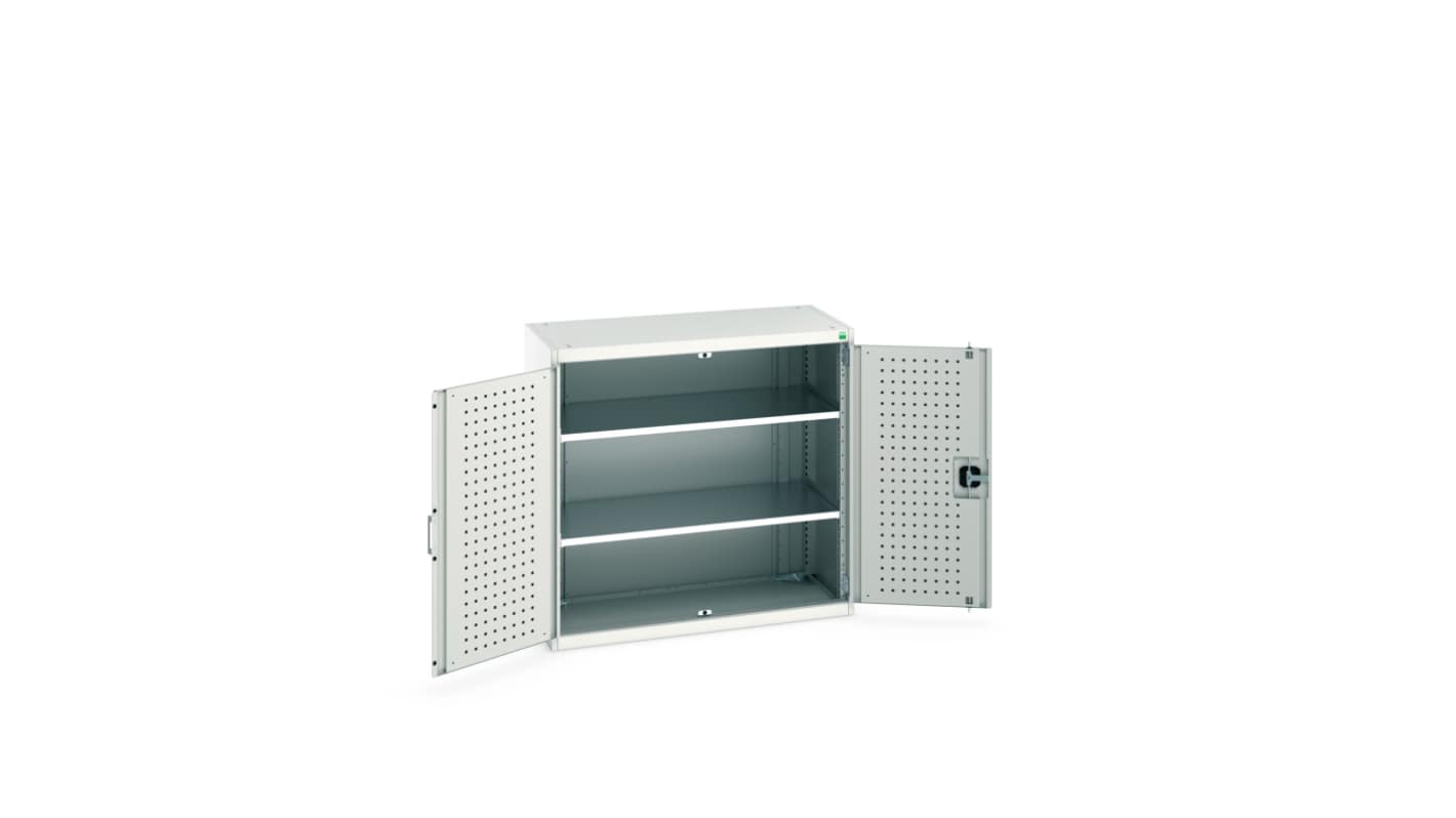 Bott 2 Door Sheet Steel Floor Standing Cupboard, 1050 X 525 X 1000mm