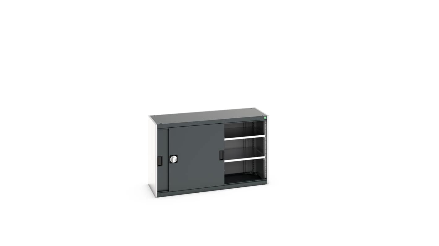 Bott 2 Door Sheet Steel Floor Standing Cupboard, 1300 X 525 X 800mm