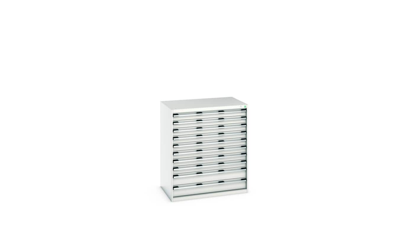 Bott 10 Cabinet, Steel, 1200mm x 750mm x 1050mm, Light Grey