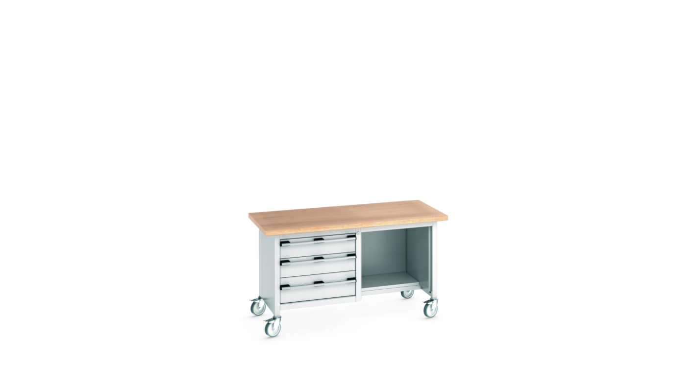 Bott 41002115.16V Portable Sheet Steel Workbench, 840mm x 750mm x 1500mm