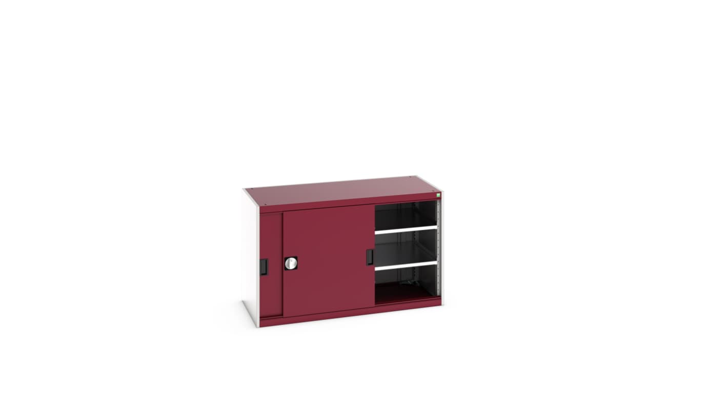 Bott 2 Door Sheet Steel Floor Standing Cupboard, 1300 X 650 X 800mm