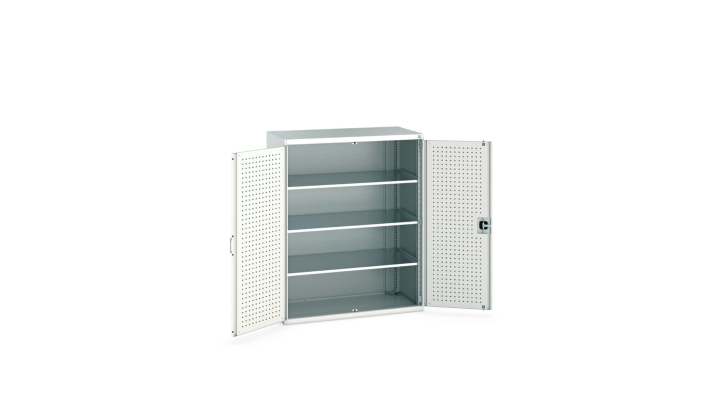 Bott 2 Door Sheet Steel Floor Standing Cupboard, 1300 X 650 X 1600mm