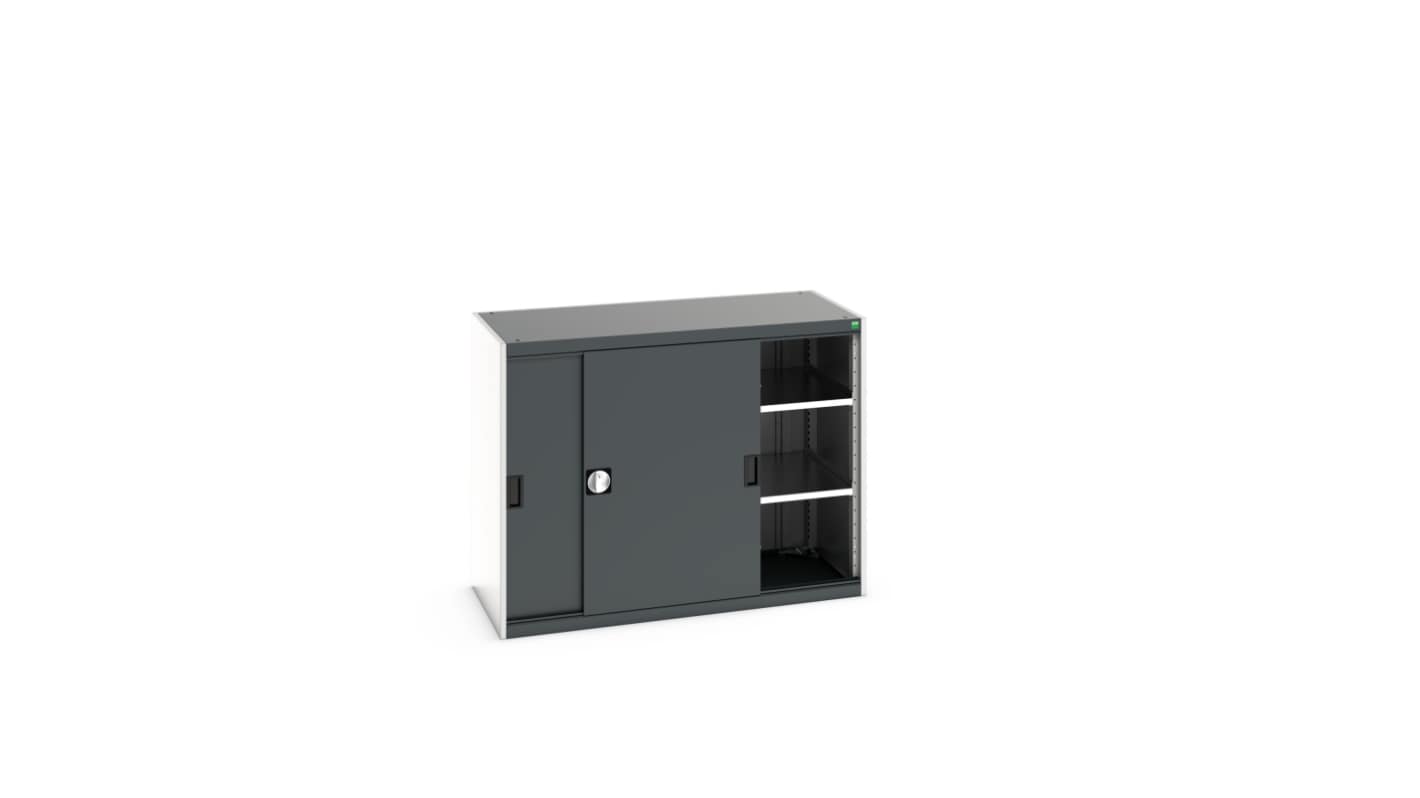 Bott 2 Door Sheet Steel Floor Standing Cupboard, 1300 X 650 X 1000mm