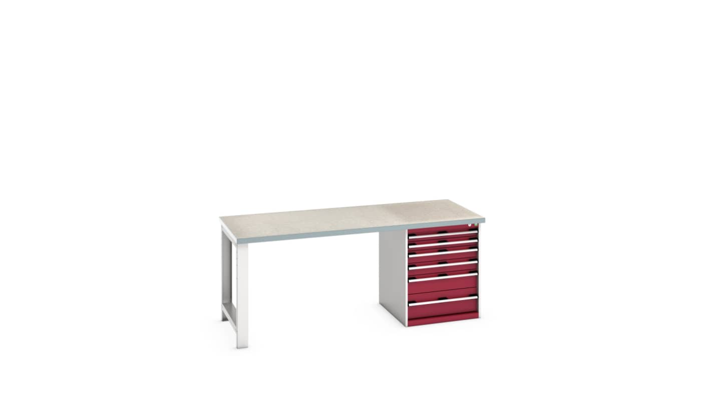 Bott 41004116.24V Sheet Steel Workbench, 840mm x 900mm x 2000mm