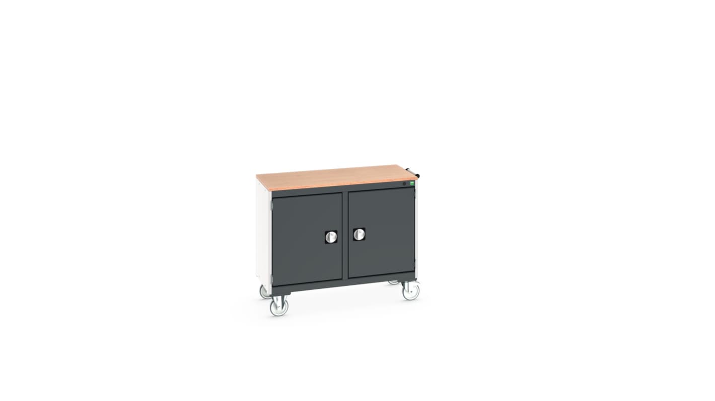 Bott 2 Door Sheet Steel Floor Standing Storage Cabinet, 1050 X 525 X 890mm