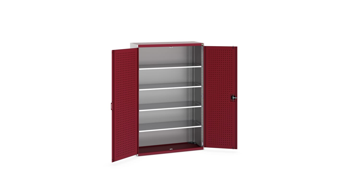 Bott 2 Door Sheet Steel Floor Standing Cupboard, 1300 X 525 X 2000mm