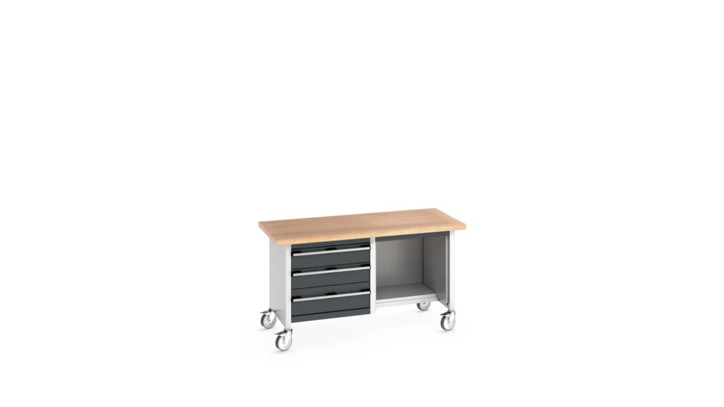 Bott 41002115.19V Portable Sheet Steel Workbench, 840mm x 750mm x 1500mm