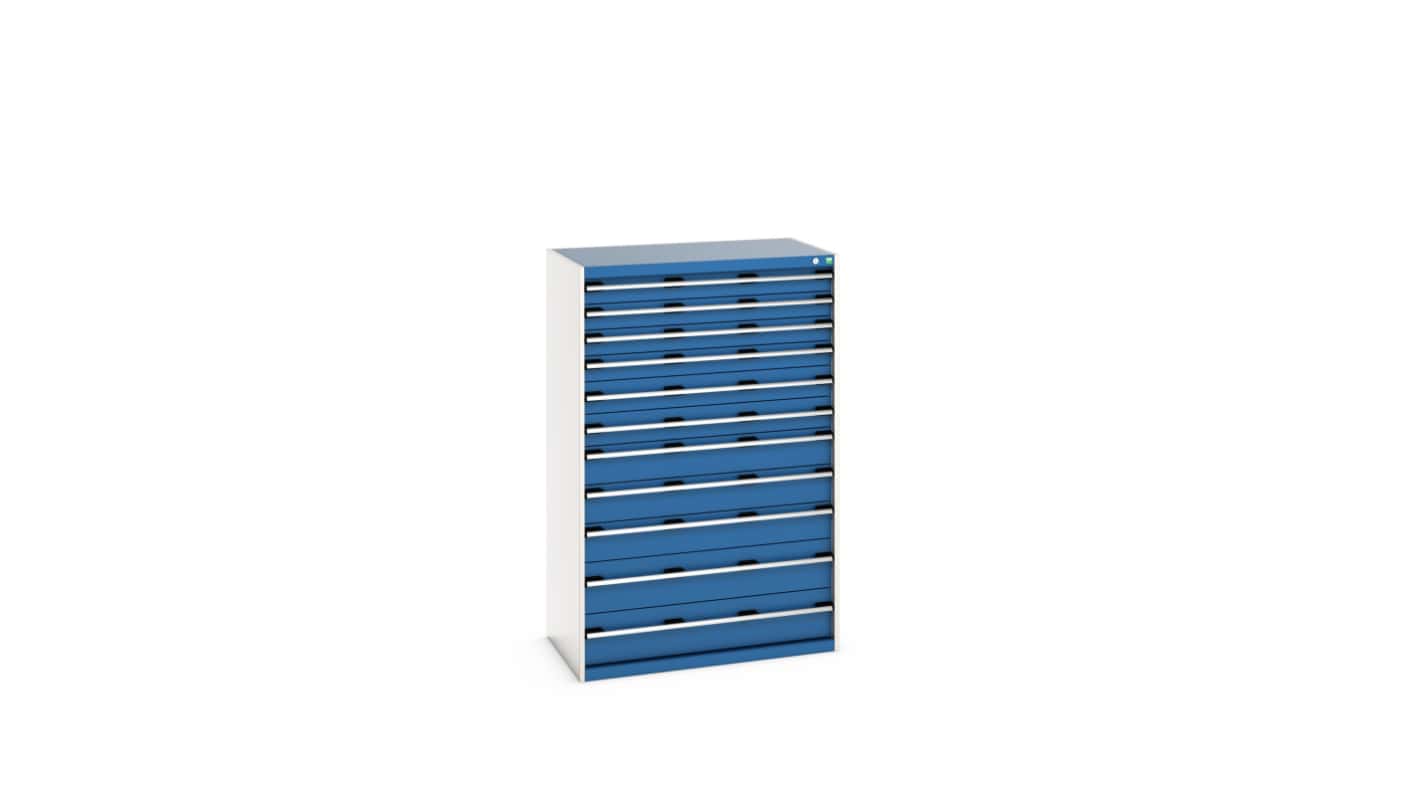 Bott 11 Cabinet, Steel, 1600mm x 650mm x 1050mm, Blue