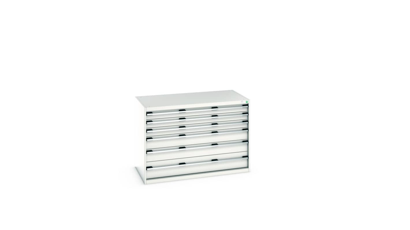 Bott 6 Cabinet, Steel, 900mm x 750mm x 1300mm, Light Grey