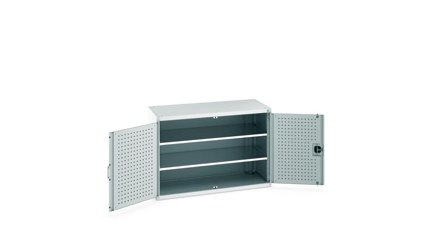 Bott 2 Door Sheet Steel Floor Standing Cupboard, 1300 X 650 X 900mm