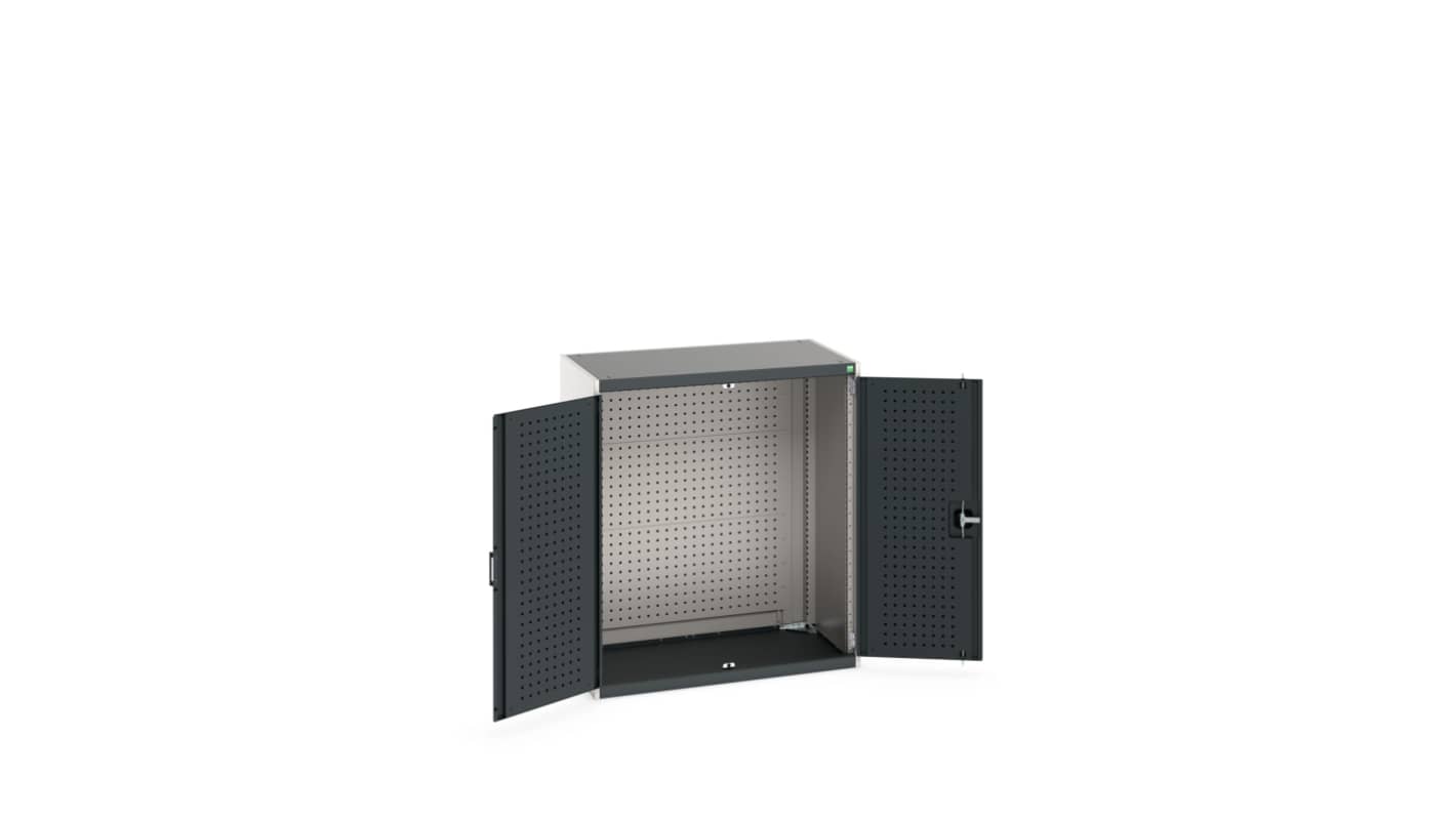 Bott 2 Door Sheet Steel Floor Standing Cupboard, 1050 X 650 X 1200mm