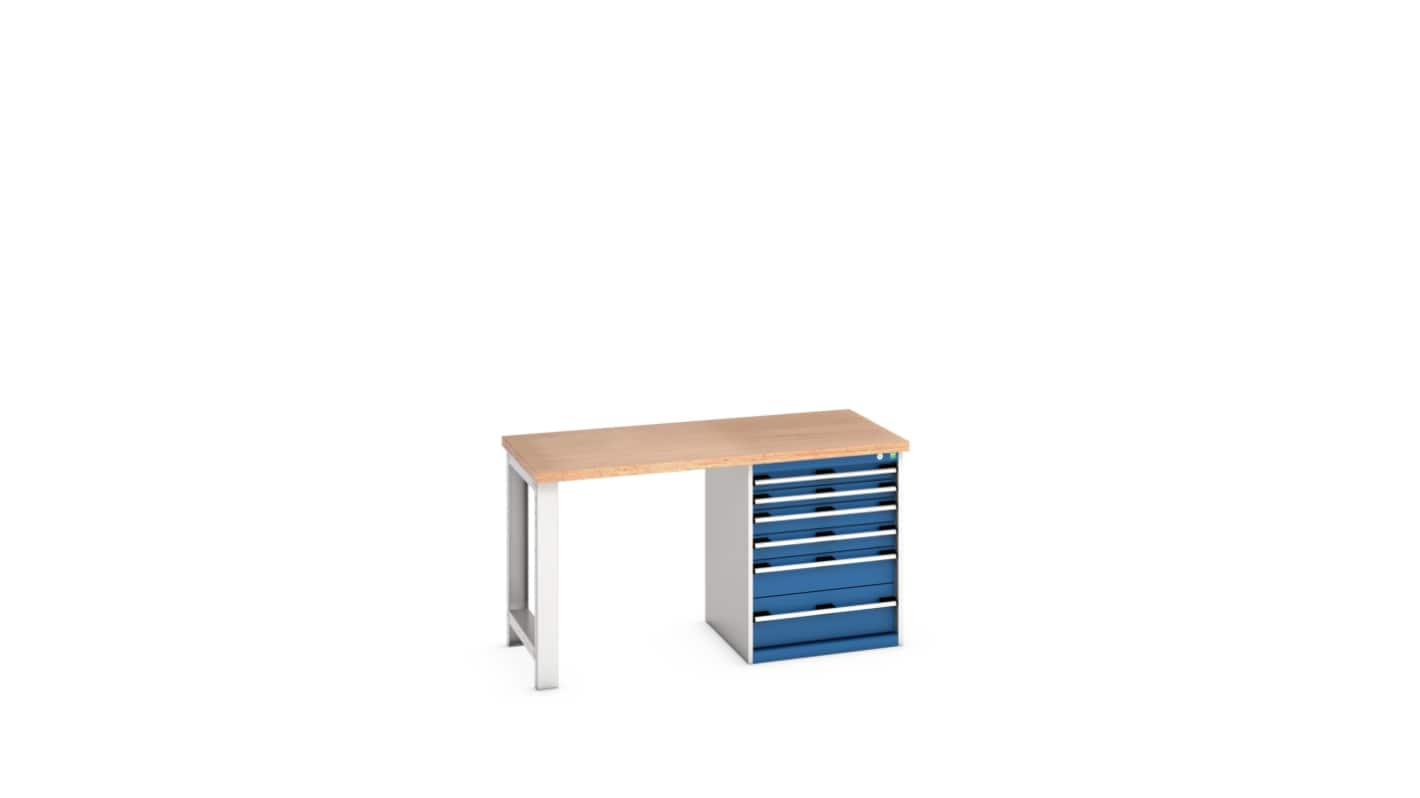 Bott 41003139.11V Sheet Steel Workbench, 840mm x 750mm x 1500mm