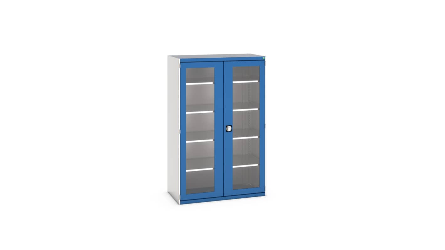 Bott 2 Door Sheet Steel Floor Standing Cupboard, 1300 X 650 X 2000mm