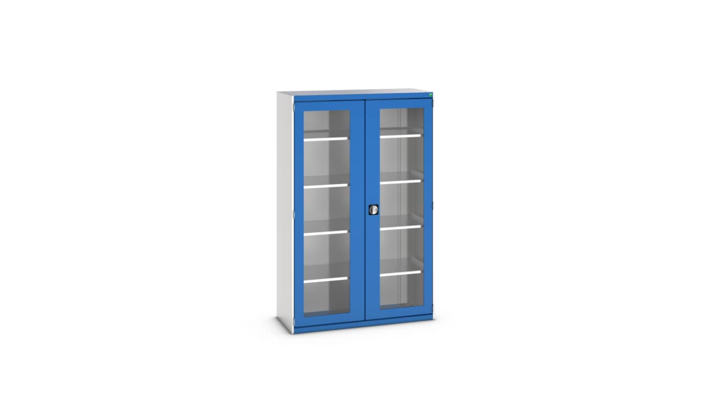 Bott 2 Door Sheet Steel Floor Standing Cupboard, 1300 X 525 X 2000mm