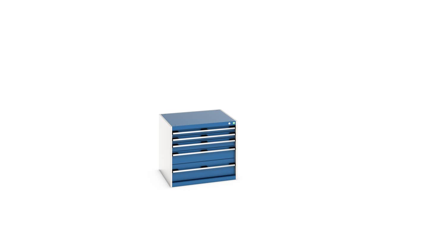 Bott 5 Cabinet, Steel, 700mm x 750mm x 800mm, Blue