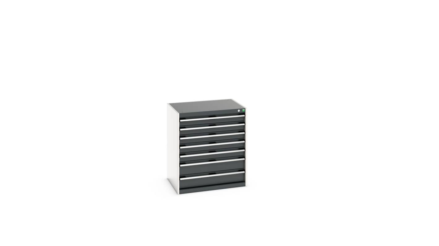 Bott 7 Cabinet, Steel, 900mm x 650mm x 800mm, Grey
