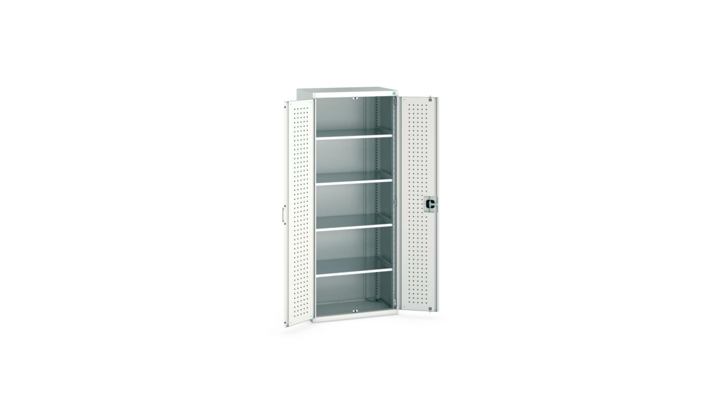 Bott 2 Door Steel Floor Standing Cupboard, 800 x 525 x 2000mm
